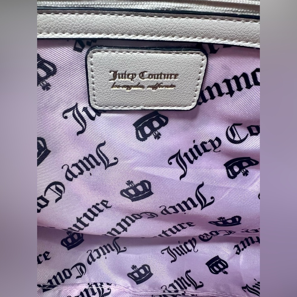 Juicy Couture Fuzzy Leopard Tote Bag!! - Picture 7 of 11